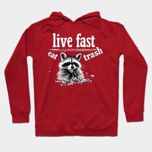 Live Fast Eat Trash Hoodie